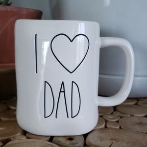 Rae Dunn I Love Dad Mug
